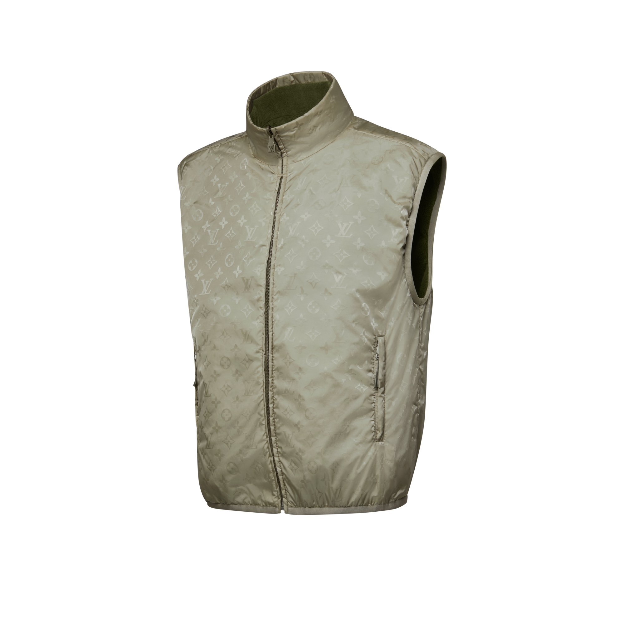 GILET ジレ / LV リメイク ウエストバッグ Monogram Reversible Sleeveless Nylon Gilet - Ready-to-Wear | LOUIS